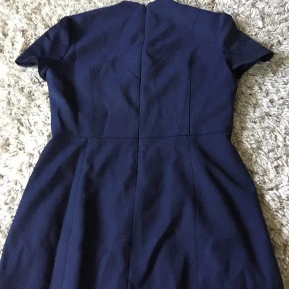 Reiss size 8  Elegant Navy Blue Dress - Picture 13 of 13